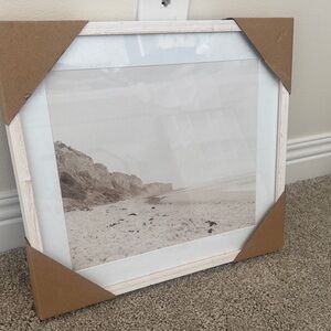 White and Brown Coastal Wall Art